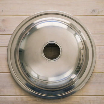 Chronical Domed Lid with 3 in. TC - 1/2 bbl - Return