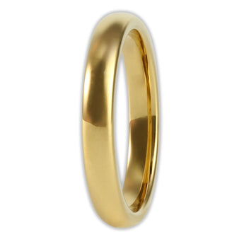 Gold 3mm Wonder Ring Size O - Clearance 1209