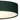 Drum 2 Light Flush Ceiling Light - Green Velvet Shade-warehouse-091026