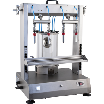 EnoItalia Wine Bottle Filler | Vacuum Filler | 4 Spout | Benchtop Bottle Filler | Stainless Steel | 650L/h Fill Rate | 110V - Refurbished