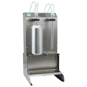 MB® Orthos Dual Head Can Filler | Programmable Fill Height | Automatic CO2 Purge | Crowler Compatible - Refurbished