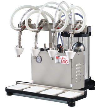 ILTEC Ultrafiller 4 Pomodoro | Tomato Sauce | Vacuum Bottle Filler | 4 Spout | 110V - Refurbished