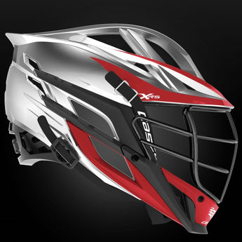 RETURN 4 SALE - Cascade XRS Youth Platinum/Athletic Gold Lacrosse Helmet