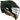 RETURN 4 SALE - Cascade Z Matte Black/Athletic Gold Lacrosse Goalie Helmet