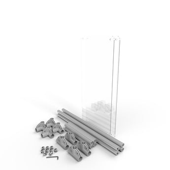 Lucidium Pen 27" Tall 1 ft. Add-On Kit, SILVER - (Unused Return)