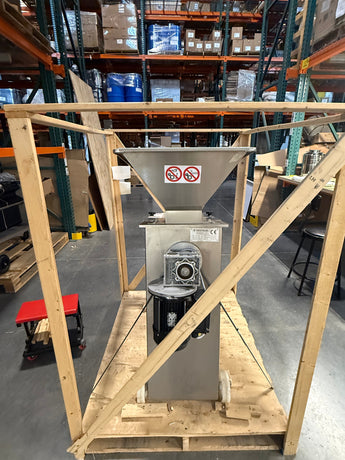 EnoItalia Delta Zero | Destoner Pit/Seed Remover & Puree Maker | Stainless Steel | 1,200 lbs/h | 1.5 HP | 220V Single Phase - Refurbished