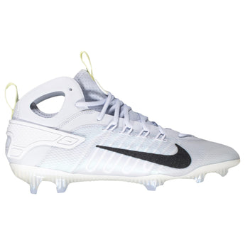 RETURN 4 SALE - Nike Huarache 9 Elite Mid Lax SE Grey Lacrosse Cleats
