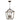 Feiss Yarmouth 4 Light Painted Aged Brass Ceiling Pendant-wh-20-091026