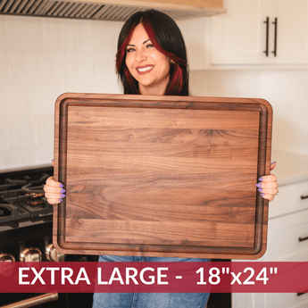 Extra Large Walnut Wood Cutting Board/return B grade - FINAL SALE