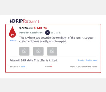 Dynamic Drip Pricing: Transforming Open Box Returns Sales with ReturnsForSale Shopify App