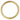 Gold 3mm Wonder Ring Size O - Clearance 1209