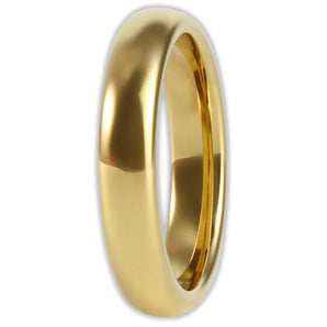 Gold 4mm Wonder Ring Size L - Clearance 1175