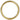 Gold 6mm Wonder Ring Size S - Clearance 1159