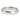 White Gold 4mm Wonder Ring Size N - Clearance 1137