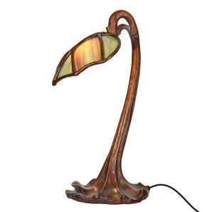 GENIE-Return Alocasia Leaf Tiffany Lamp - Return