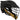 RETURN 4 SALE - Cascade Z Matte Black/Athletic Gold Lacrosse Goalie Helmet