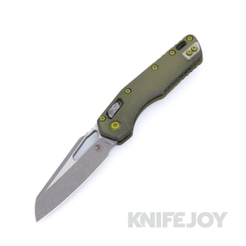 MICROTECH MSI S/E Fluted Limited Edition Distressed Grenade Green Apocalyptic Standard - Open Box
