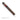 Tactile Turn KnifeJoy Exclusive MINI Size Bolt Action Pen with Bright Red Bolt and Reindeer Brown Cerakote Pen - Open Box