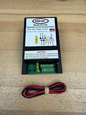 Sho-Me 4-Function 100 Watt Undercover SIren (Used, Open Box)