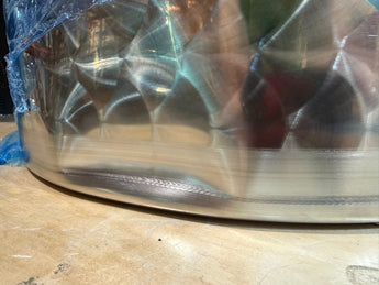 Marchisio Variable Volume Tank | Flat Bottom | Stainless Steel | Marbled Finish | 100L - Scratch & Dent