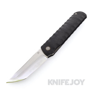 North Mountain Blade 2411-BK Kick Stop Chop SLD-Magic Tanto with Hidden Flipper and Black G10 Handle - Open Box