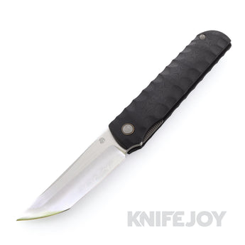 North Mountain Blade 2411-BK Kick Stop Chop SLD-Magic Tanto with Hidden Flipper and Black G10 Handle - Open Box