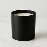 10oz Unbranded Matte Black Glass Soy Candle with Gift Box (White-Label) - Return