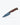 Benchmade Dacian™ Fixed Blade Knife Spearpoint Blue Cerakote Blade with Brown Canvas Micarta Handles - Open Box
