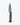 Benchmade Dacian™ Fixed Blade Knife Spearpoint Blue Cerakote Blade with Brown Canvas Micarta Handles - Open Box